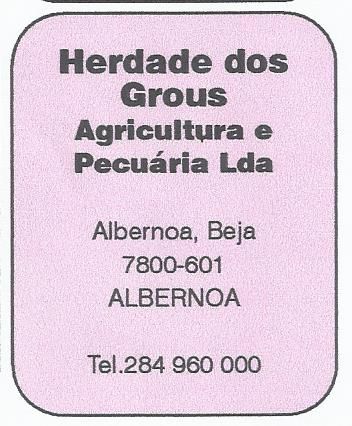 Herdade dos Grous - Agricultura e Pecuária Lda